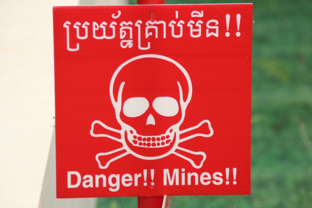 Lowest ever recorded figures for victims of Antipersonnel mines